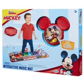 Mickey Mouse Music Mat dance session captures energetic, imaginative play