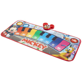 Mickey Mouse Music Mat memory-game demo illustrates follow-me learning