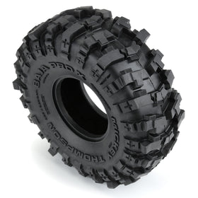 Mickey Thompson Baja Pro X mud scoops detail enhances self-cleaning performance