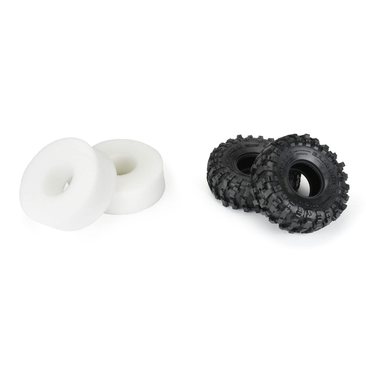 Mickey Thompson Baja Pro X tread Biter detail improves bite on rough surfaces
