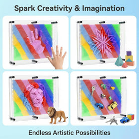 MICKYU hands-on impression on pin board for tactile play
