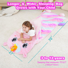 Micling easy-clean sleeping bag, machine washable for busy families