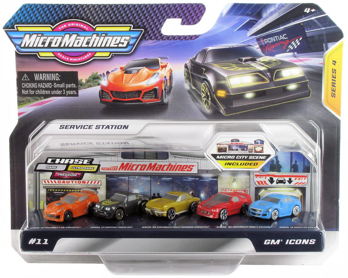 Micro Machines ZR1 Corvette 2019 close-up, ideal for display and play