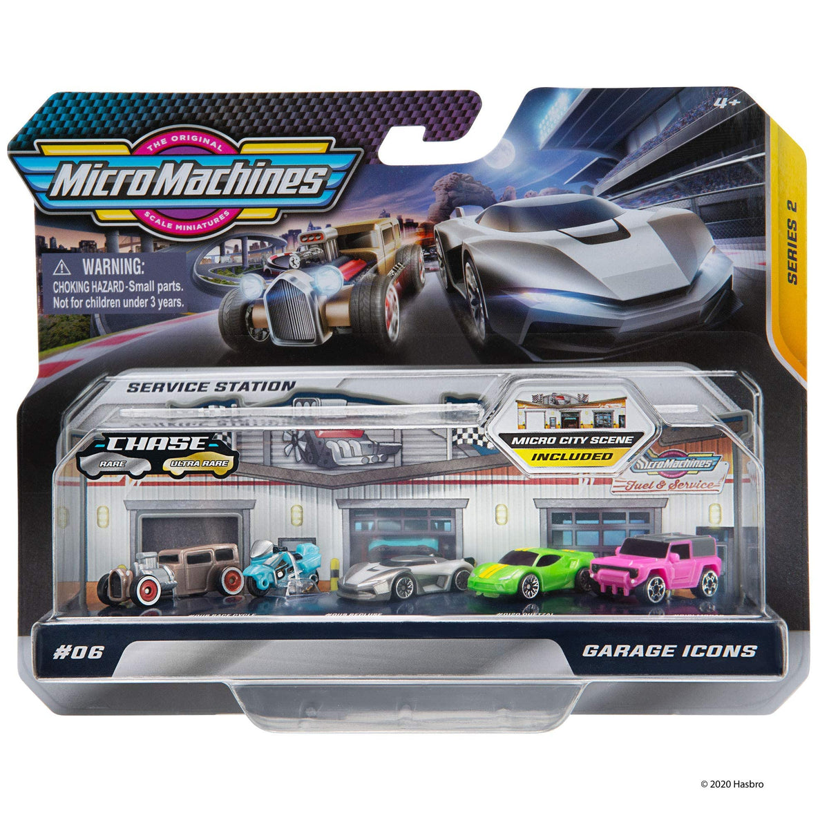 Micro Machines World Pack packaging makes a great gift for kids and collectors.