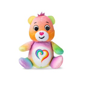 Calming Heart Bear micro plush promotes soothing play and gentle storytelling