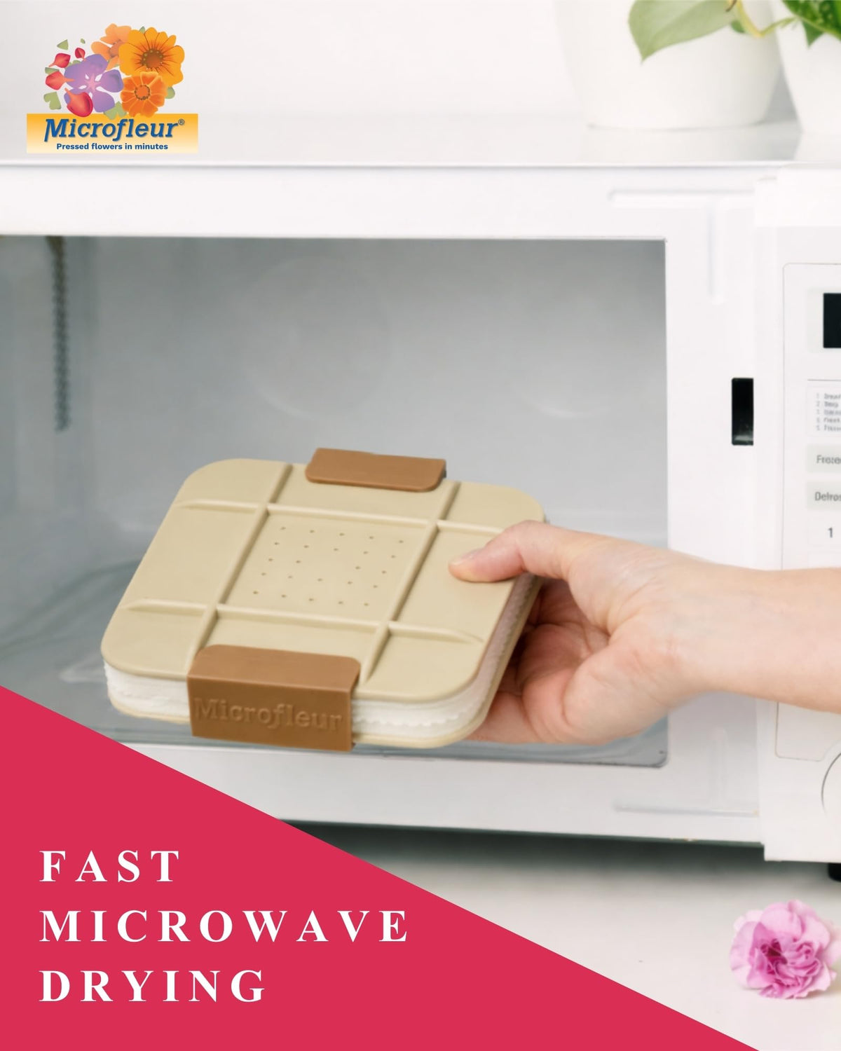 Microfleur ideal for plant lovers crafting dried flower art at home