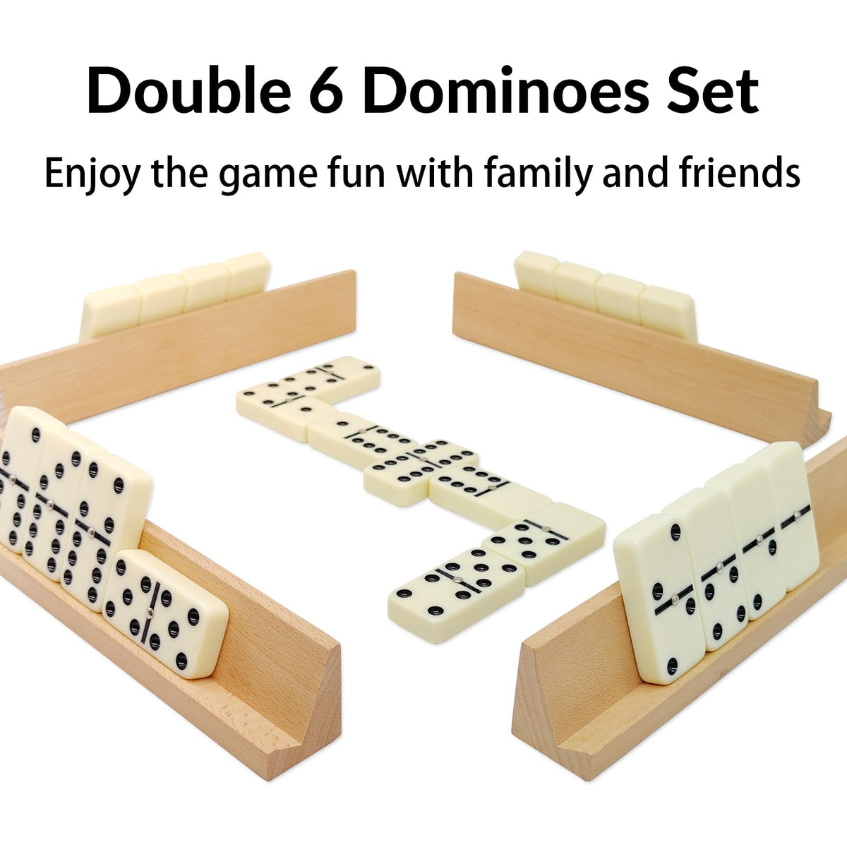 MIDOLITE domino tiles in bright colors for easy visual matching