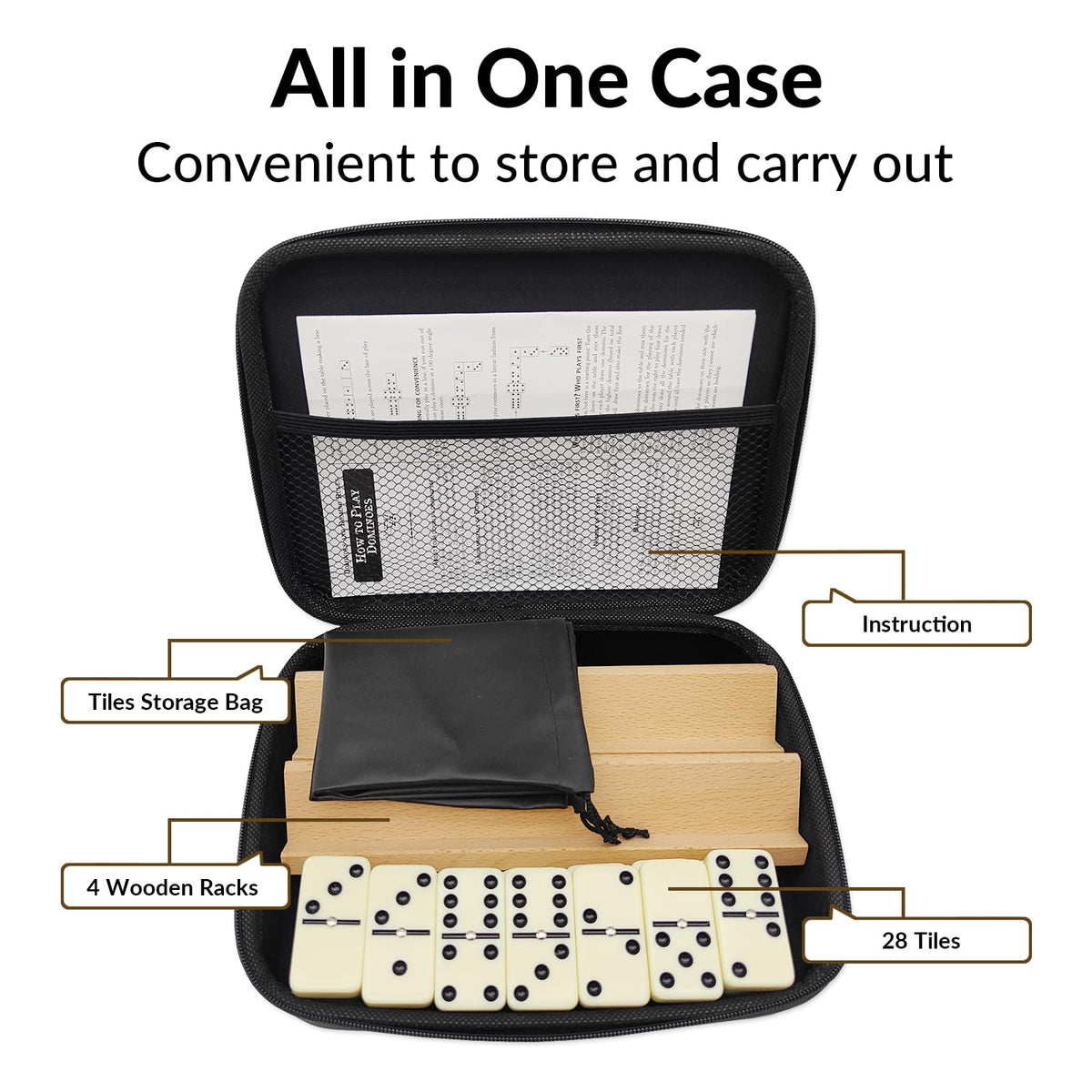 MIDOLITE portable travel case for on the go entertainment