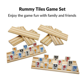 MIDOLITE Rummy Cube 8 wooden racks with anti-slip bottoms for stable play