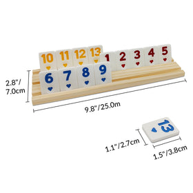 MIDOLITE Rummy Cube family game setup for 2-8 players