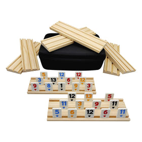 MIDOLITE Rummy Cube 214-tile set for family game nights