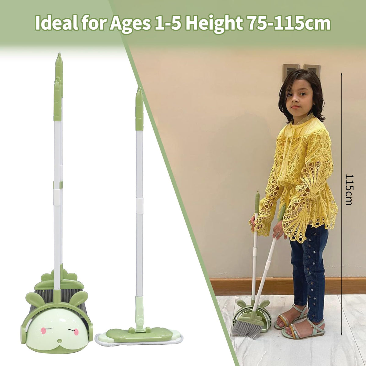Midoneat durable plastic cleaning tools designed for safe, repeated use