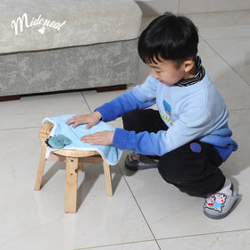 Midoneat smooth-edged cleaning tools ensure kid-safe handling