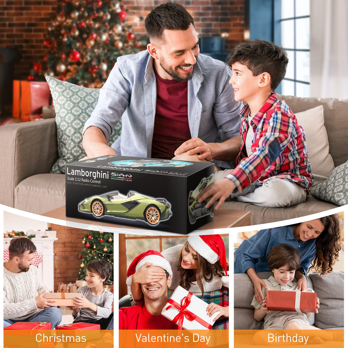 MIEBELY ABS material RC car body stands up to everyday play and impacts.