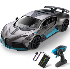 MIEBELY Bugatti Divo RC car front view, precise 1/12 scale replica for enthusiasts