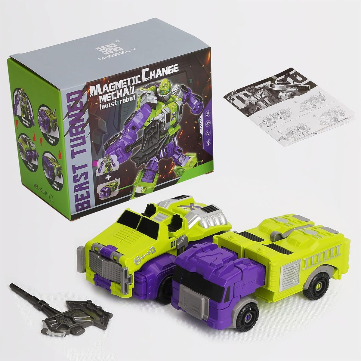 MIEBELY gift-ready robot set ideal for birthdays or holidays