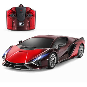 MIEBELY Lamboghini RC car with detailed 1:24 design for collectors and kids.