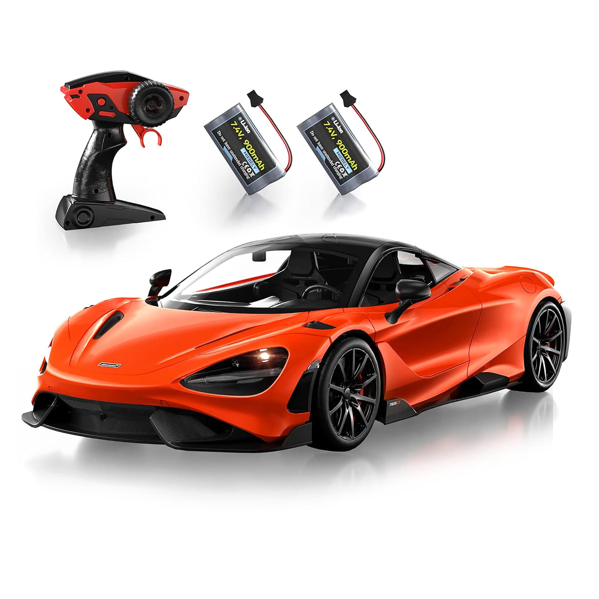 MIEBELY McLaren 765LT front view shows authentic lines for collectors and racers