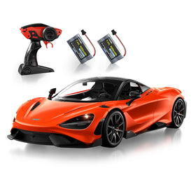 MIEBELY McLaren 765LT front view shows authentic lines for collectors and racers