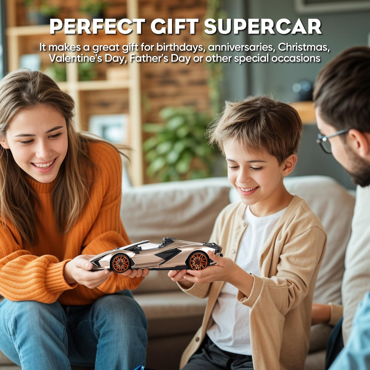 Rugged ABS chassis resists bumps for durable play.