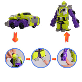 MIEBELY transforming robot lower body highlights magnetic assembly for beginners