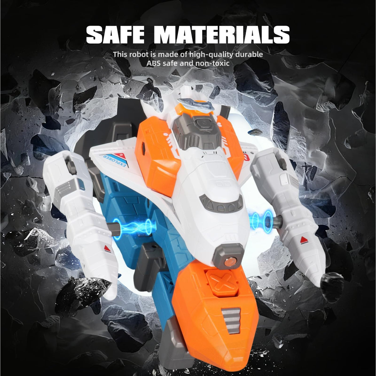 MIEBELY transforming toy blaster model promotes imaginative STEM play