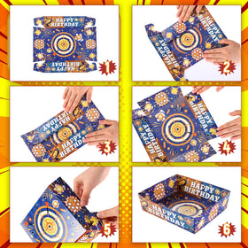 Mifoci Dart Battle tray is disposable for fast cleanup after snacks.