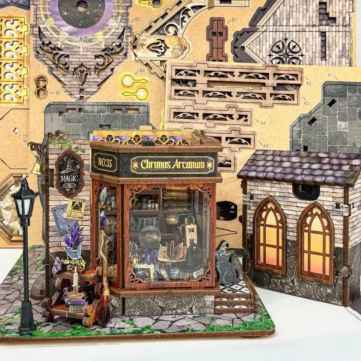 Miggley DIY Miniature House Kit gift-ready packaging for craft lovers