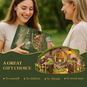 Miggley The Magic Ring House kit components support a newbie-friendly craft.