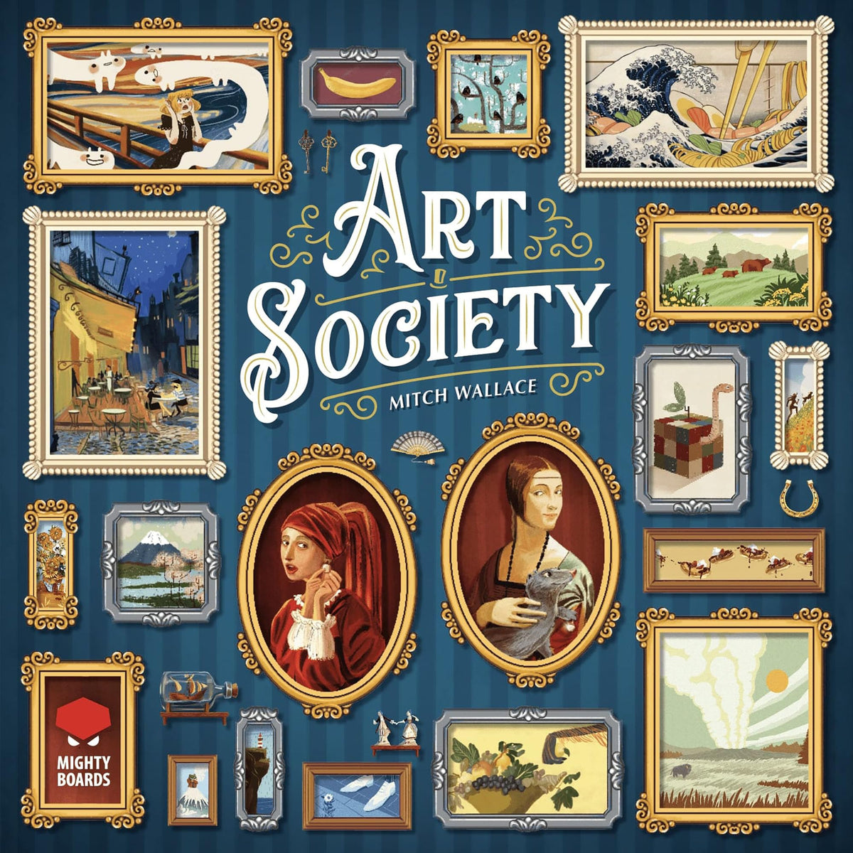 Mighty Boards Art Society exhibition theme moment capturing fashionable display potential