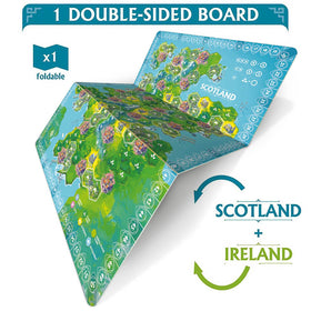 Mighty Boards Rebirth double-sided board offers varied scenery and replayability.