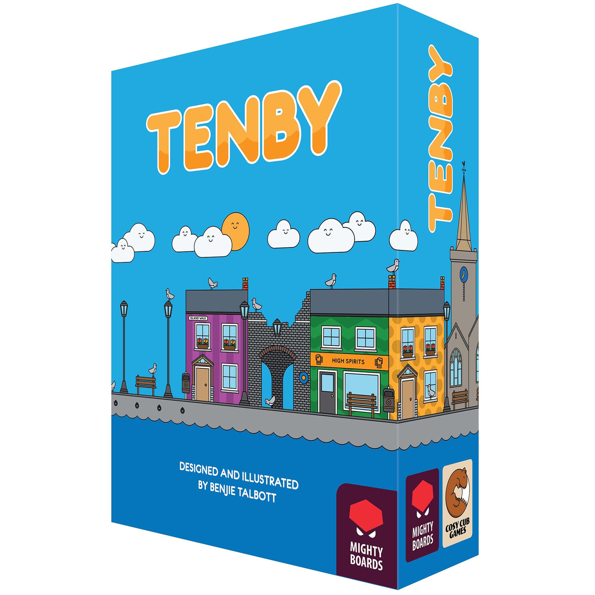 Mighty Boards Tenby family-friendly design supports group play for all ages.