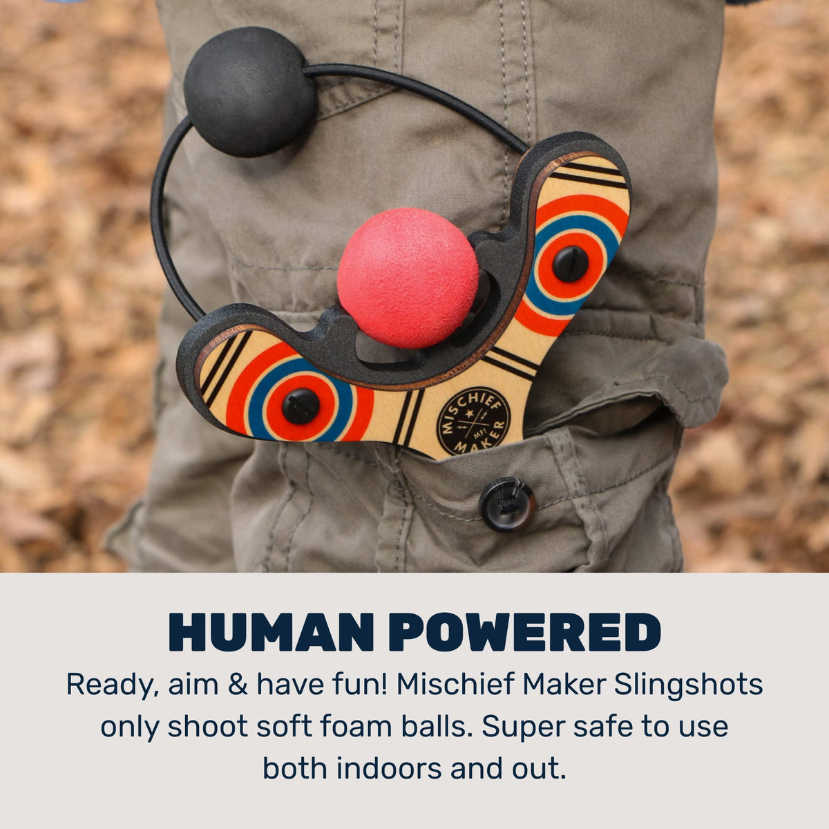 Mighty Fun Kids playing outdoors with safe foam ball targets for active play
