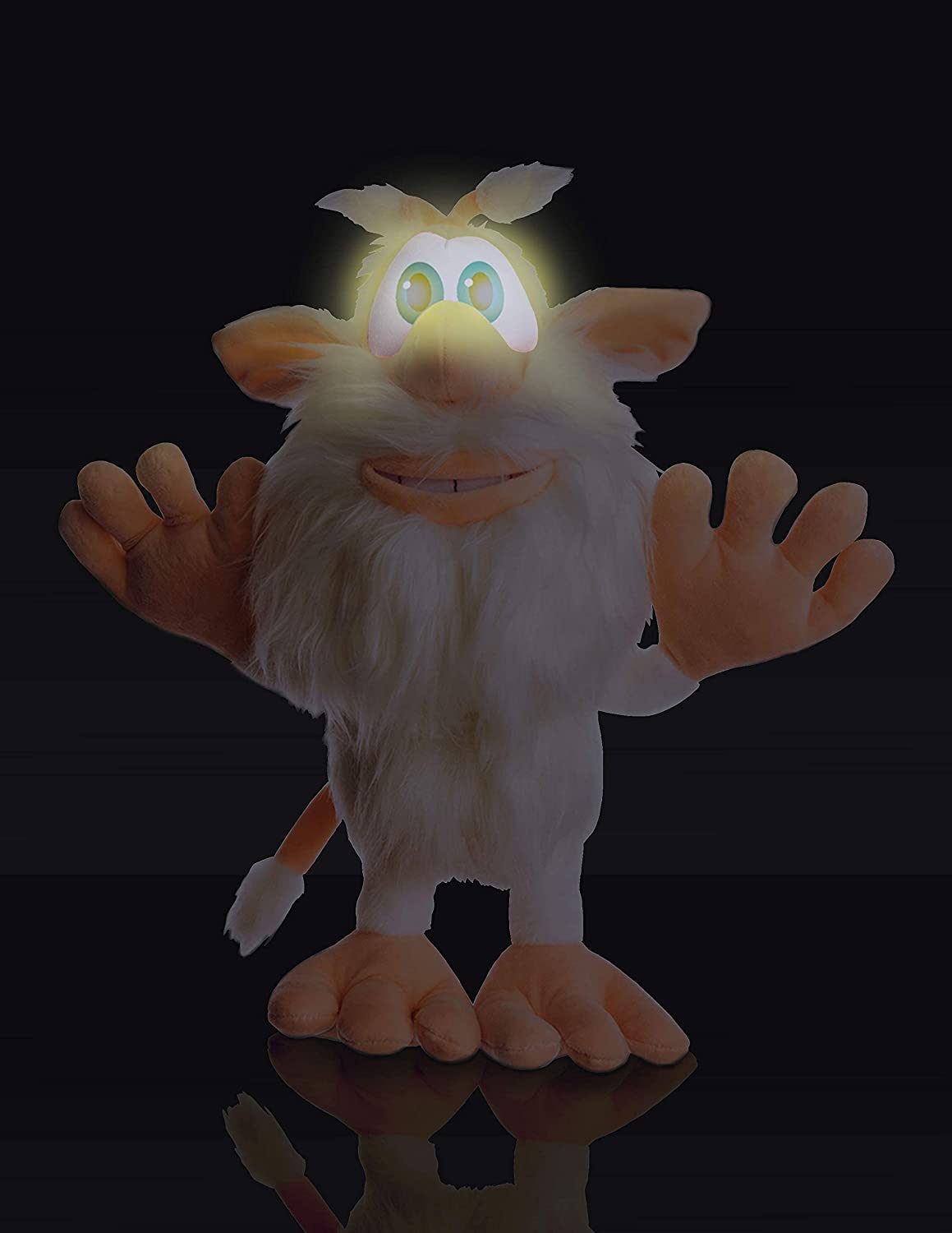 Mighty Mojo Booba soft plush in cozy faux fur for hugging.