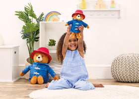 Mighty Mojo Paddington embroidery details showcase authentic Paddington charm.