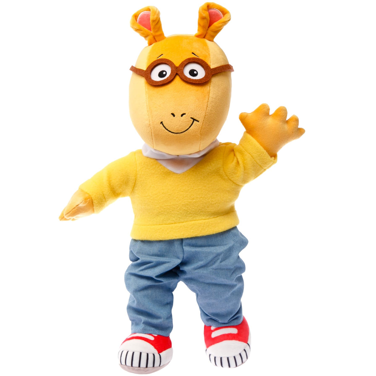 Mighty Mojo Arthur plush front view, soft cuddle buddy for bedtime