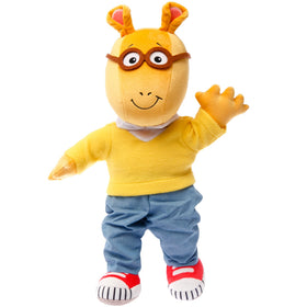 Mighty Mojo Arthur plush front view, soft cuddle buddy for bedtime