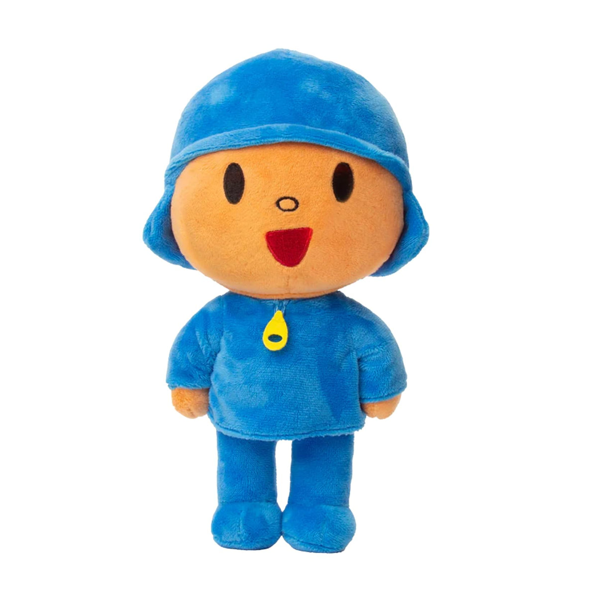 Mighty Mojo Pocoyo plush doll, 12-inch full view, a soft cuddle buddy for naps