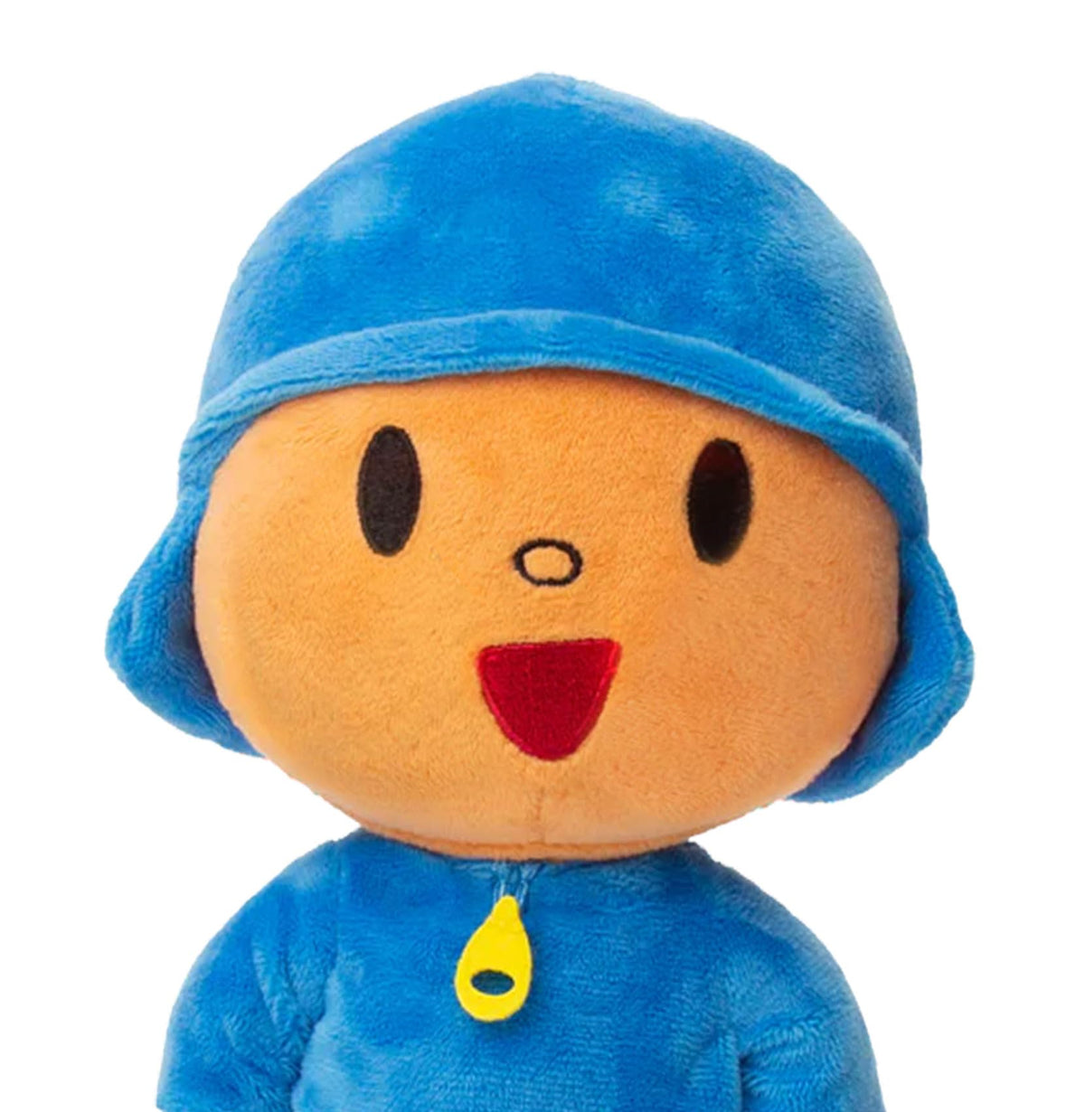 Mighty Mojo Pocoyo plush doll soft velboa texture for gentle cuddling
