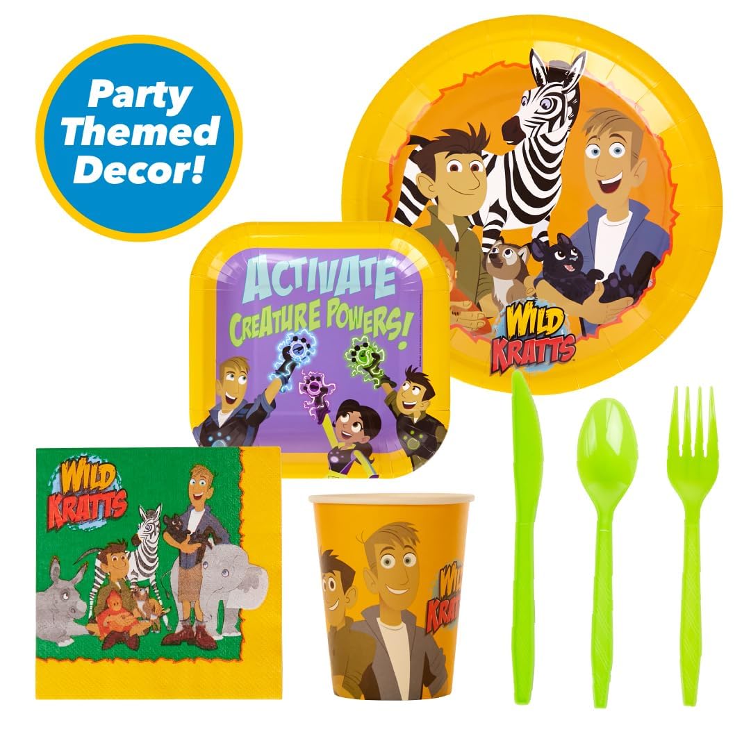 Mighty Mojo Wild Kratts cups keep drinks tidy during celebration