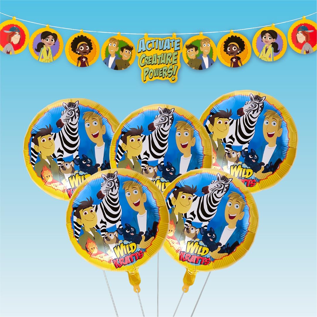 Mighty Mojo Wild Kratts napkins support cleanups after adventures