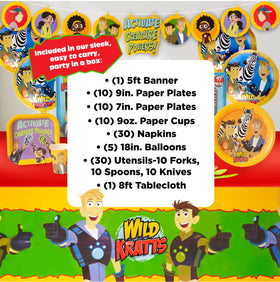 Mighty Mojo Wild Kratts utensils set simplifies serving and cleanup