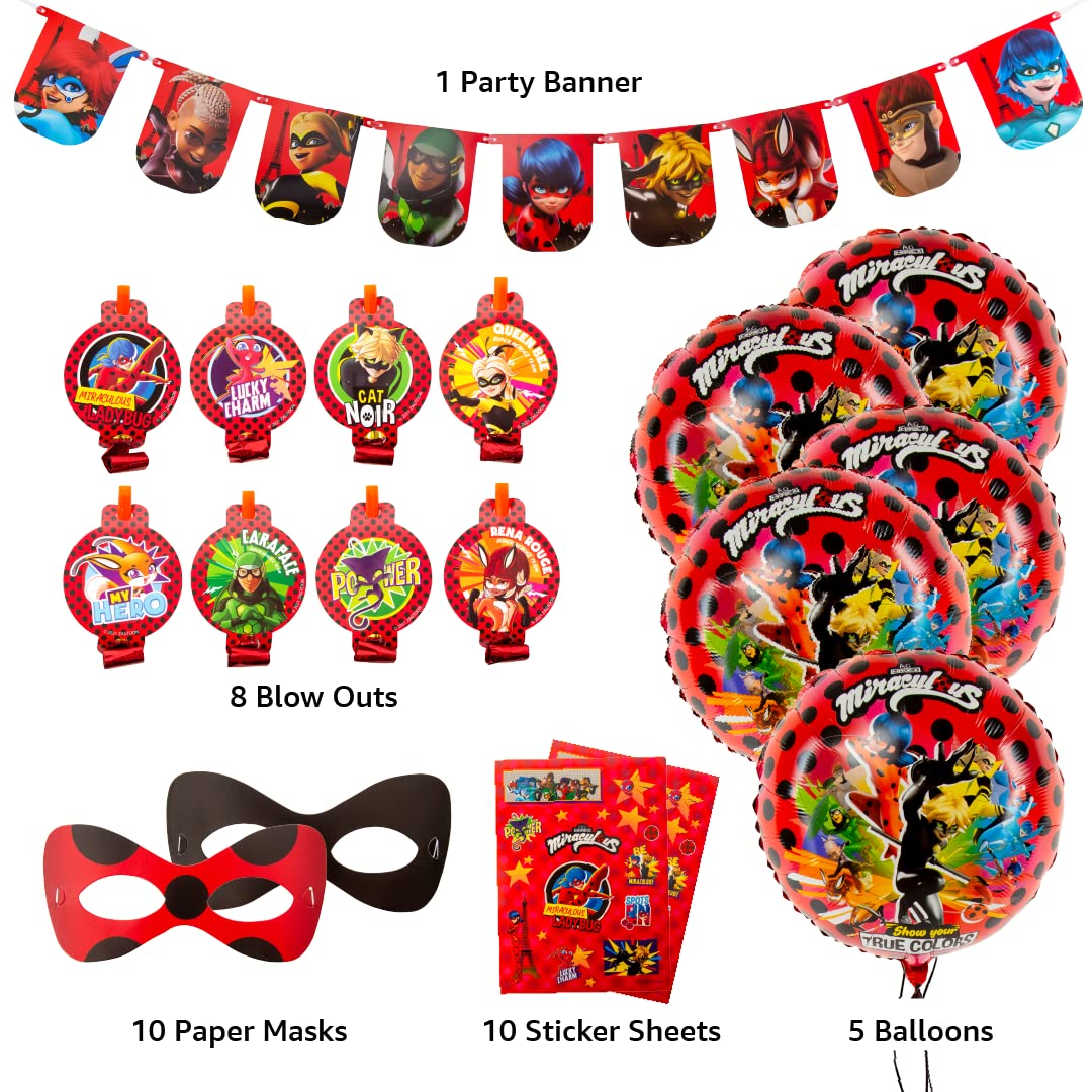 Mighty Mojo Ladybug dessert plates for tasty treats