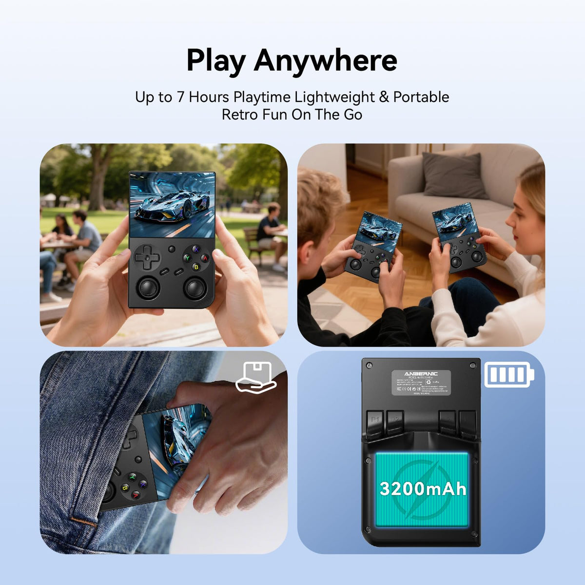 Migofee RG35XX Pro screen protector and keychain boost protection and portability
