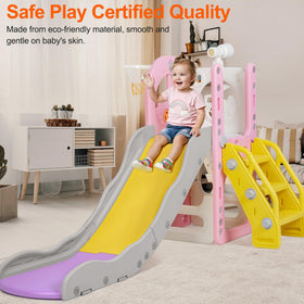 Miikoul 6-in-1 toddler playset rounded edges for safe handling