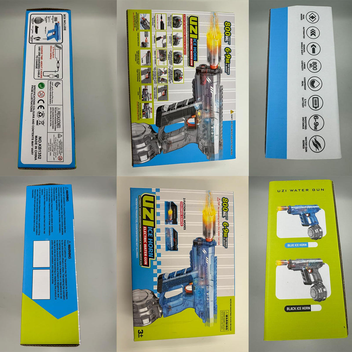 Mikiomie water gun suitable for kids and adults' play.