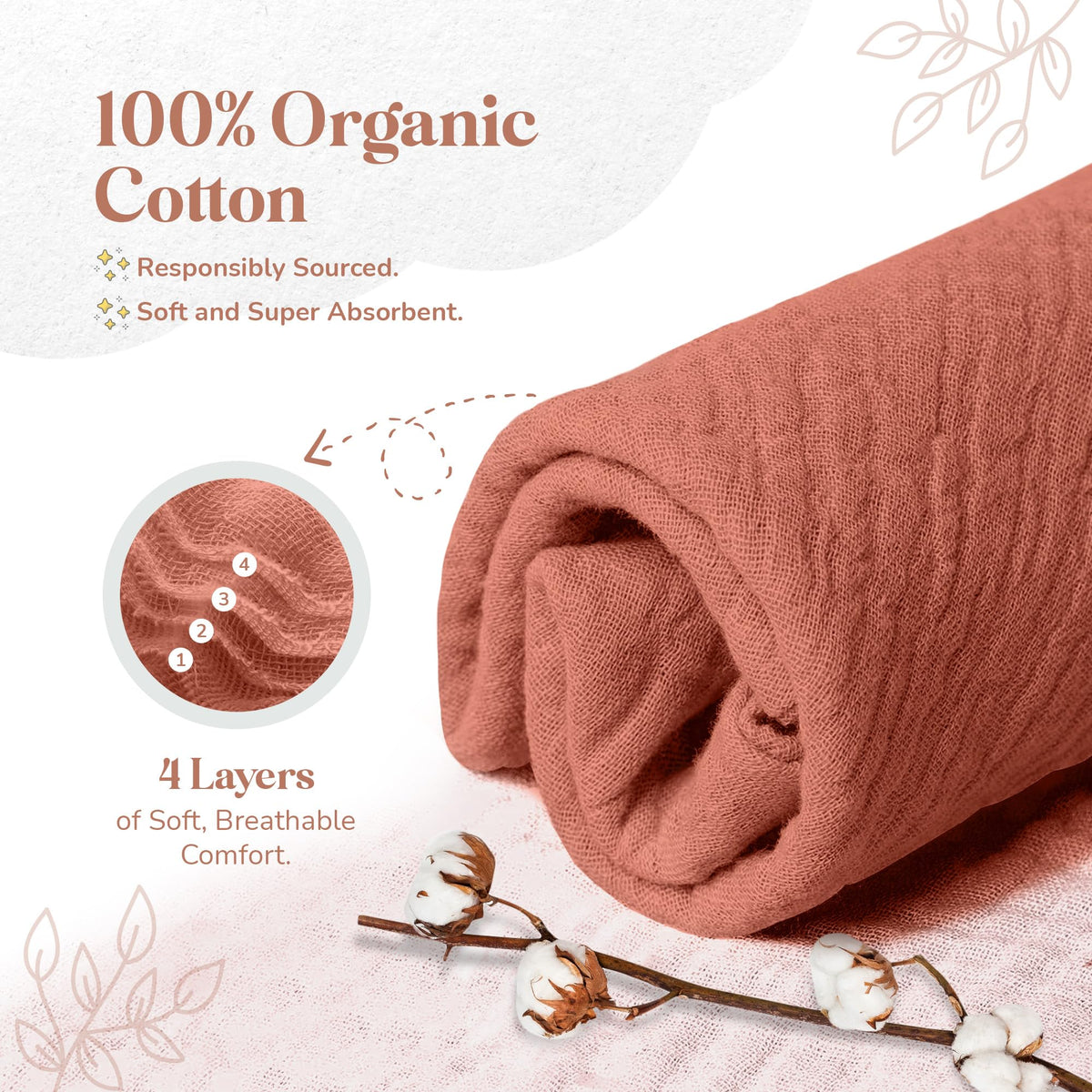 Mikito gift packaging in a cotton bag makes a ready baby gift.