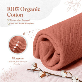 Mikito gift packaging in a cotton bag makes a ready baby gift.