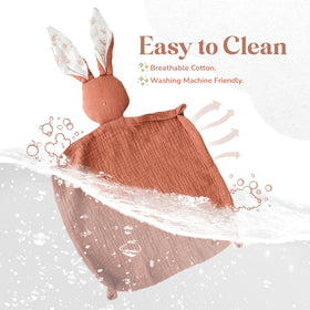 Mikito Lovey is machine washable for busy parents' cleanup.
