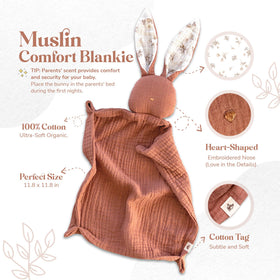 Mikito soft-touch muslin delivers silky skin feel for newborns.